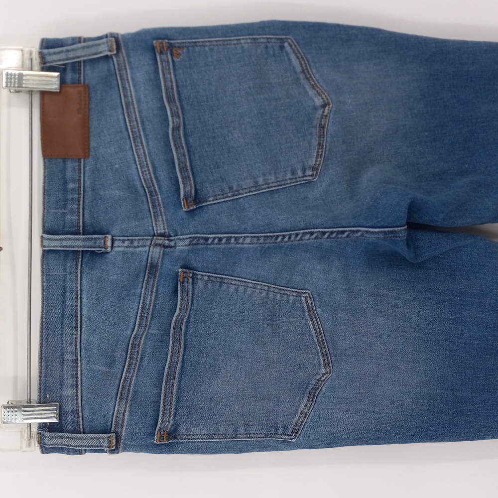 Madewell Roadtripper Skinny Jeans High Rise Stretchy Medium Wash Whisker Size 27 - Picture 10 of 15